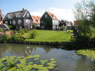 the world-famous fishing villages of volendam