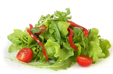 Fotobehang salad © robynmac