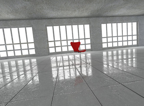 alone red