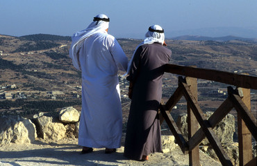 dans les montagnes de jordanie