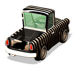 cartoon car no. 35