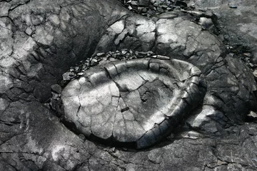 Papier Peint photo Lavable Volcan lave volcanique