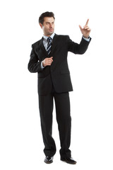 handsome businessman