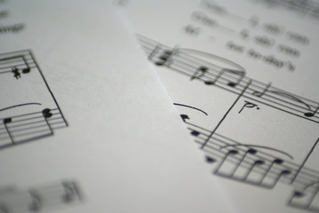 pages de musique