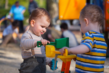 on the playground