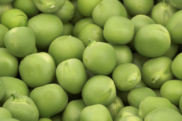 peas macro