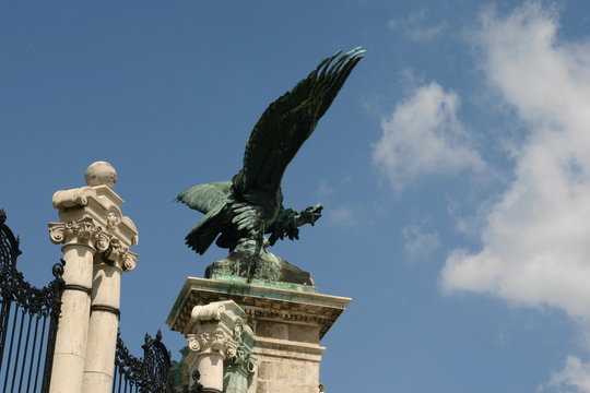 ornate budapest eagle