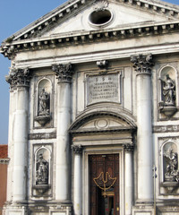 Fototapeta na wymiar pregare a venezia