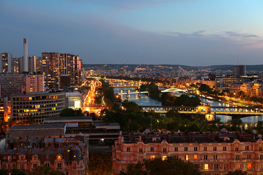 Fototapeta paris de nuit