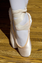 pointe shoes © Gary Blakeley