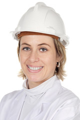 attractive lady architect