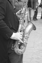 der saxophonspieler