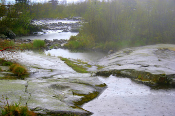 rocks on lake superior