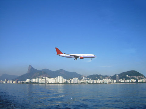 Rio De Janeiro Atterrissage à Santos Dumont