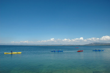 yellowstone lake kayaks