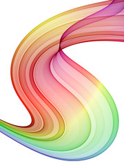 multicolored swirl