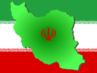 map of iran