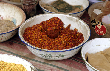 au marché de lhassa