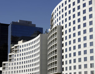 Fototapeta premium urban building facade