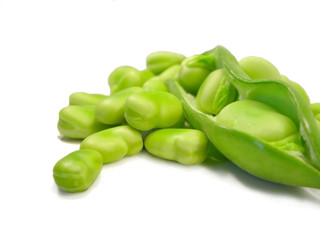 favas no branco