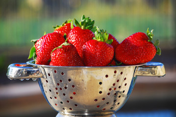 bowl of strawberries