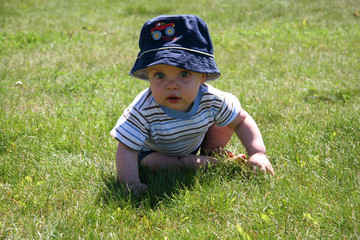 baby in the grass 3