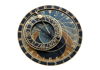 Naklejka premium astronomical clock in prague