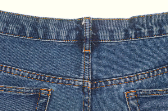 denin jeans back