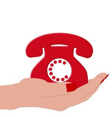 telefon-hand