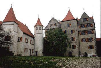 Fototapeta na wymiar zamek w Bawarii