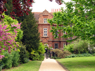 pathway through park