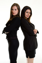 two business women