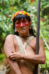 old indian woman