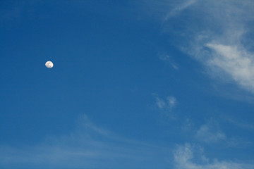 moon in the sky