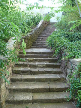 stone stairway