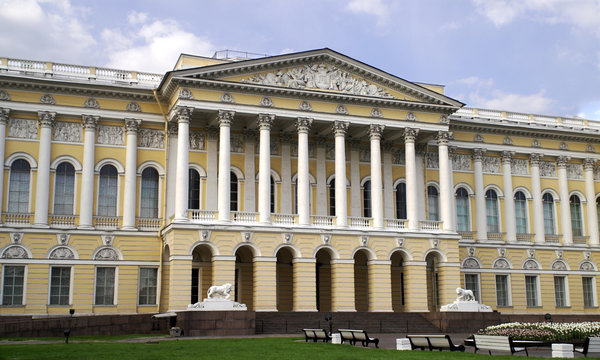 russian museum in saint petersburg, russia.