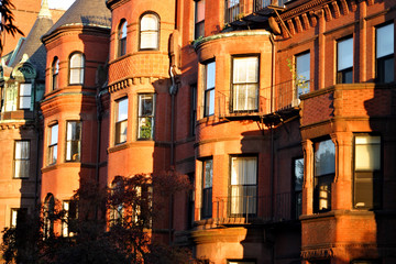 Obraz premium back bay, boston