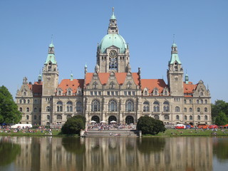 neue rathaus,  hannover. Deutschland