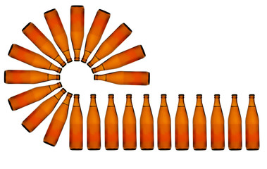 beer production line