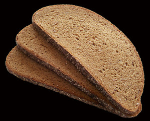 slices of brown bread