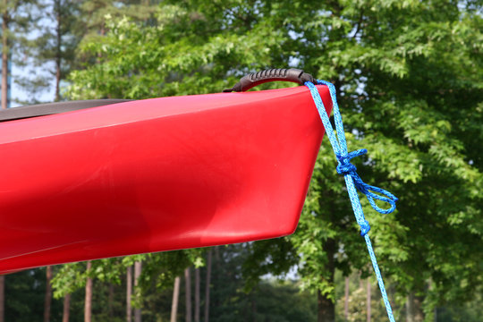 Red Canoe Blue Rope