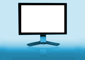 widescreen lcd with blank screen
