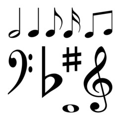 music icon set