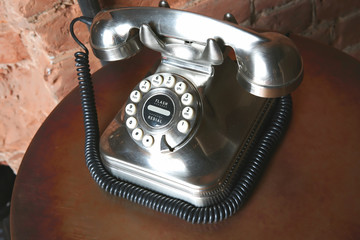 phone in retro style