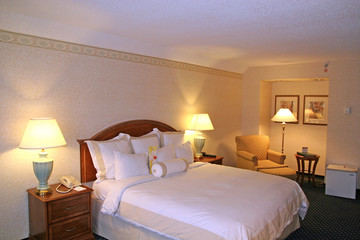 luxury hotel room