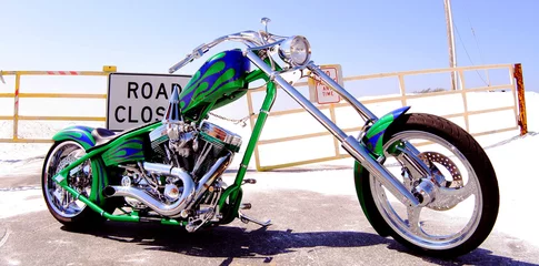 Foto auf Acrylglas Motorrad Benutzerdefinierte Chopper