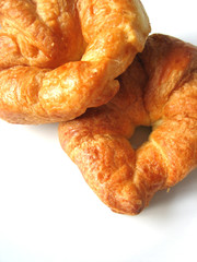 two croissants