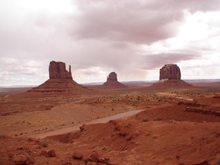 the domes of monument valley