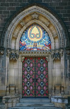 massive gothic portal