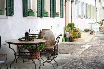 old house patio